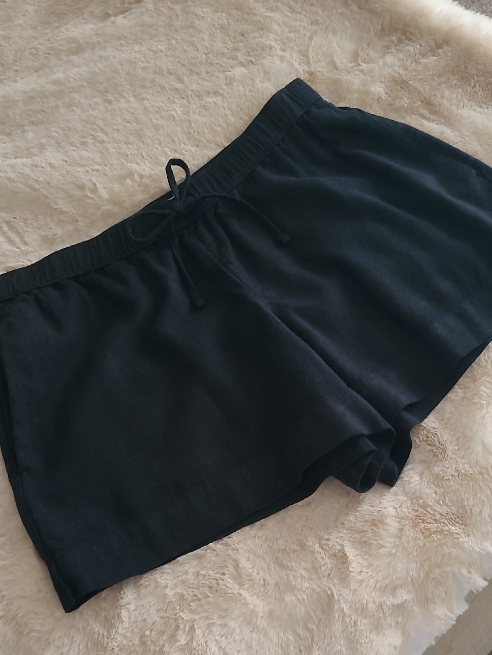 Mid Rise Linen-Blend Pull-On Short - Picture 5 of 10